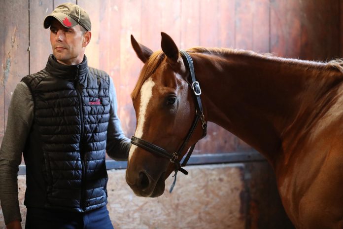 Torquator Tasso und Trainer Marcel Weiß Torquator Tasso und Trainer Marcel Weiß